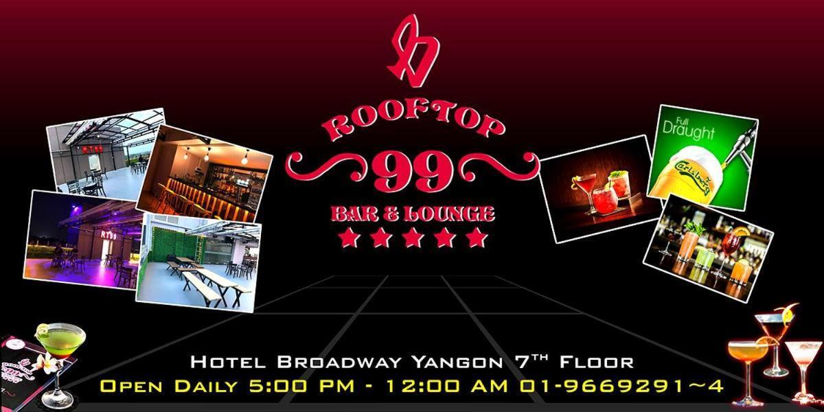 Hotel Broadway Rangun Kültér fotó